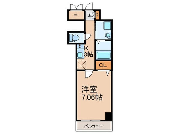 Ｋ－フロント加美北公園の物件間取画像